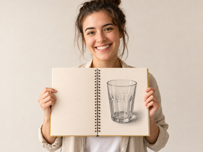Interactive Guided Drawing Workbook