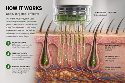 Balestina Microneedle Infusion Hair Regrowth System