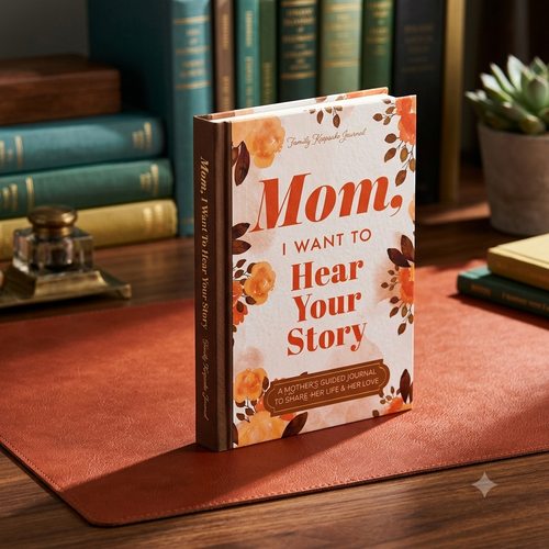 Parental Legacy Keepsake Set: Guided Story Journals for Mom & Dad