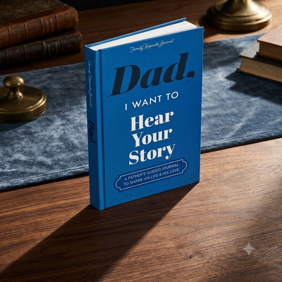 Parental Legacy Keepsake Set: Guided Story Journals for Mom & Dad