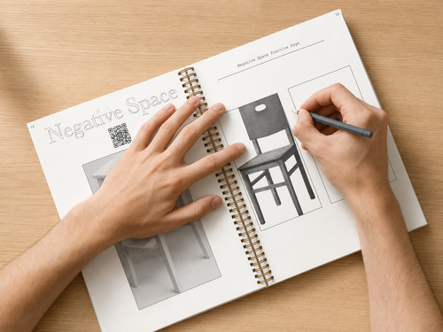 Interactive Guided Drawing Workbook