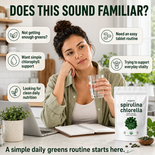 Organic Spirulina & Chlorella